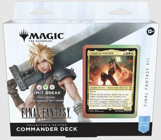 MTG: UNIVERSES BEYOND- FINAL FANTASY COMMANDER DECK, COLLECTOR EDITION - LIMIT BREAK1