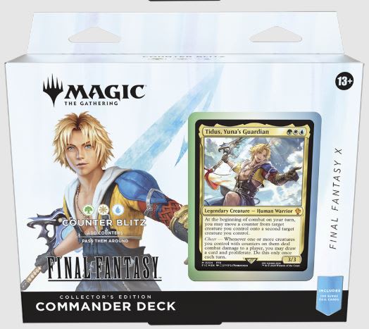 MTG: UNIVERSES BEYOND- FINAL FANTASY COMMANDER DECK, COLLECTOR EDITION - COUNTER BLITZ1