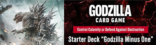 GODZILLA CARD GAME: GODZILLA MINUS ONE STARTER DECK1