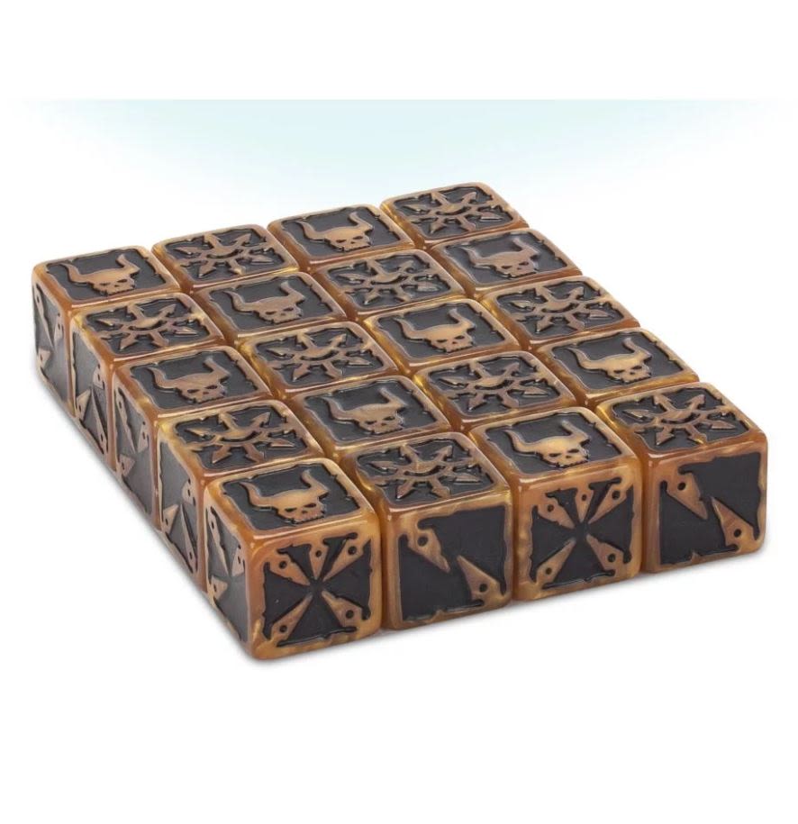 CHAOS SPACE MARINES DICE SET1