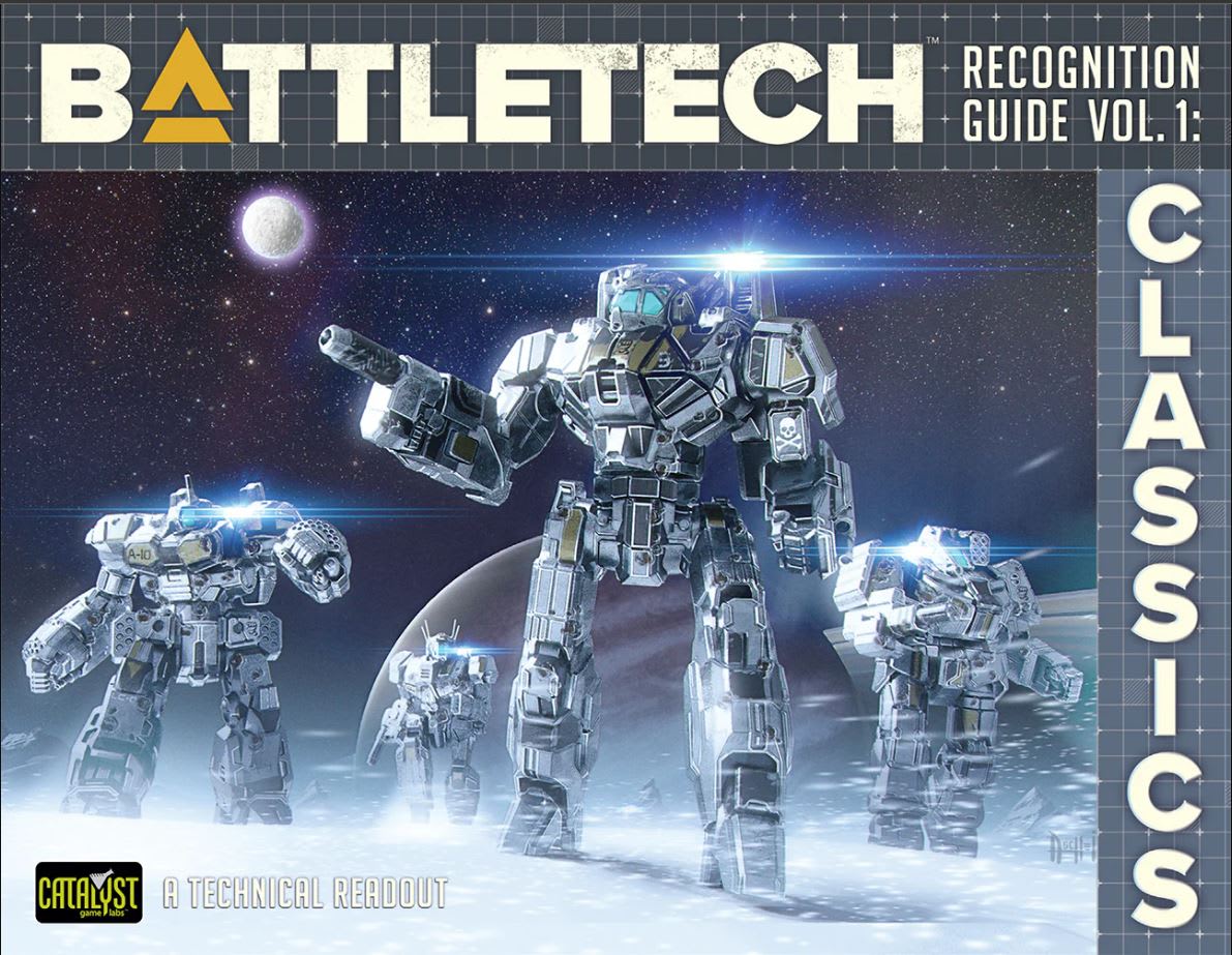 BattleTech: Recognition Guide Vol. 1 Classics (book)1