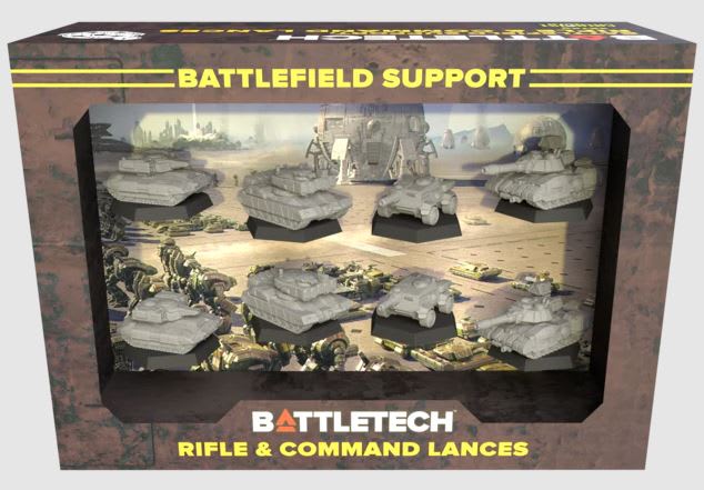 MERCENARIES FORCEPACK: BATTLEFIELD SUPPORT - RIFLE & COMMAND LANCES1