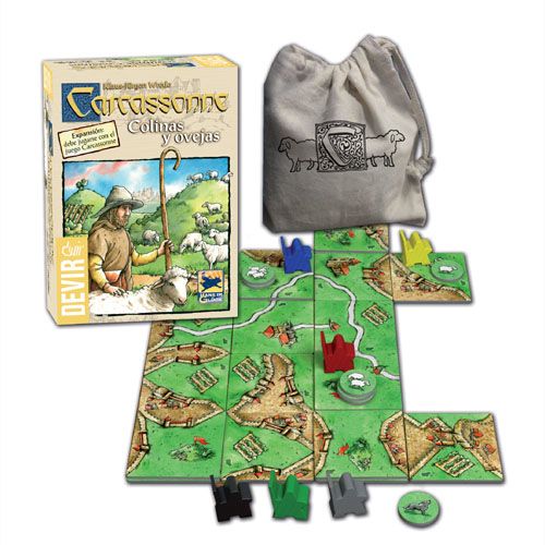 CARCASSONNE: EXPANSION - COLINAS Y OVEJAS2