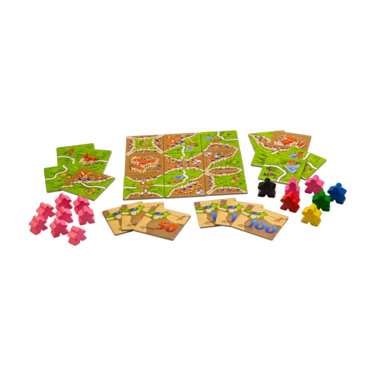 CARCASSONNE: EXPANSION - POSADAS Y CATEDRALES (2DA EDICION)3