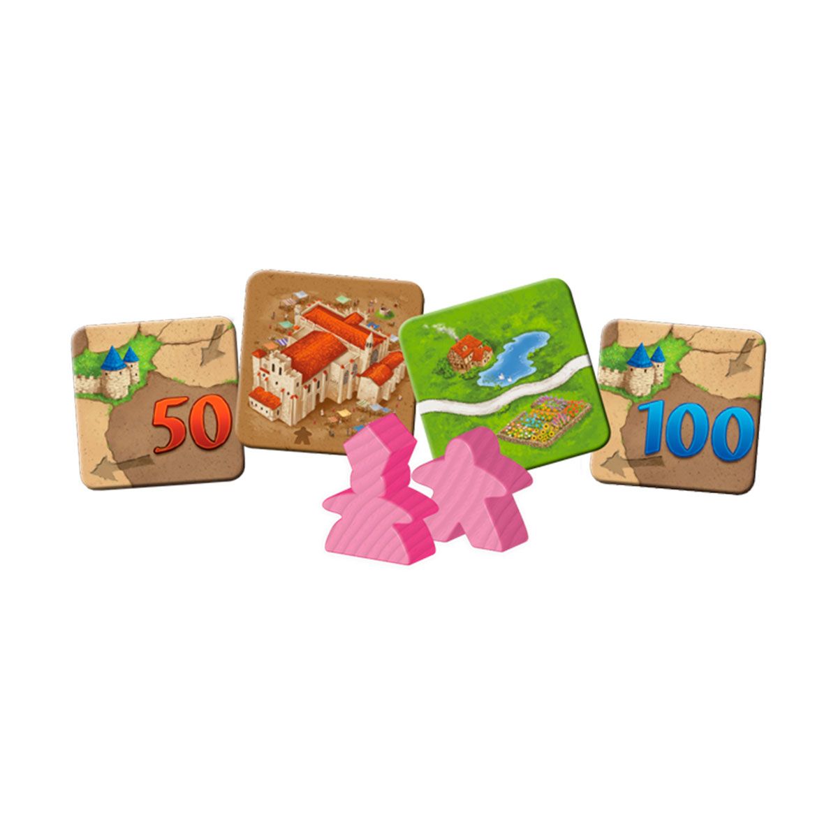 CARCASSONNE: EXPANSION - POSADAS Y CATEDRALES (2DA EDICION)2