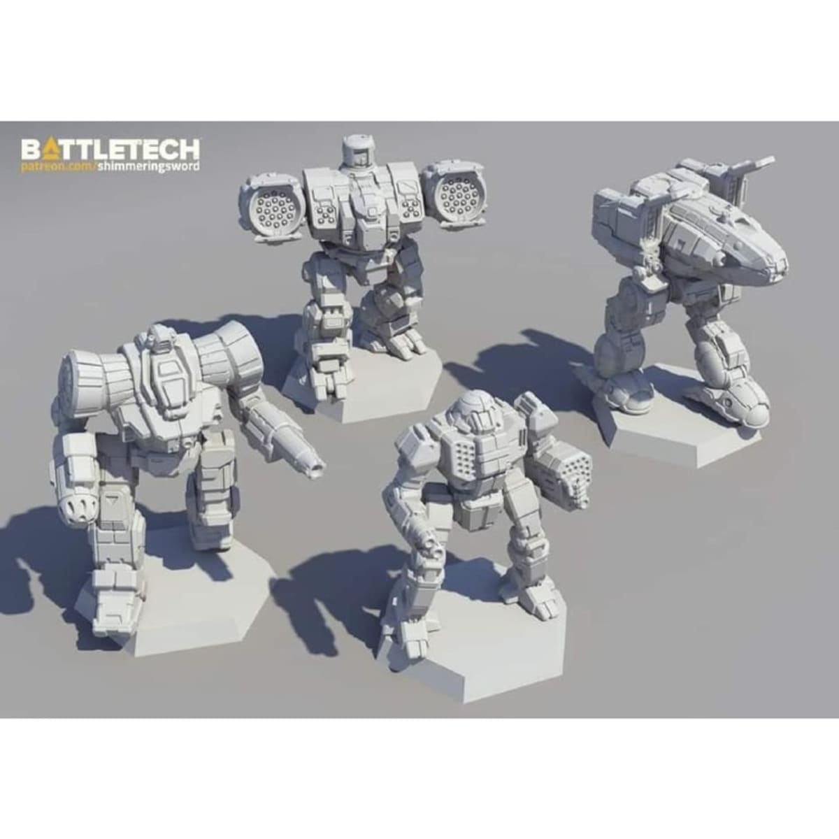 BATTLETECH INNER SPHERE FIRE LANCE MINIATURES PACK1