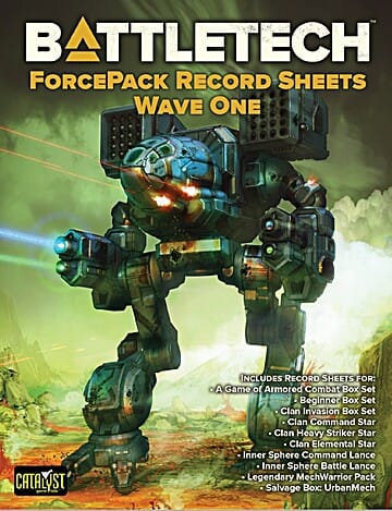 REINFORCEMENTS: RECORD SHEET BOOK 11
