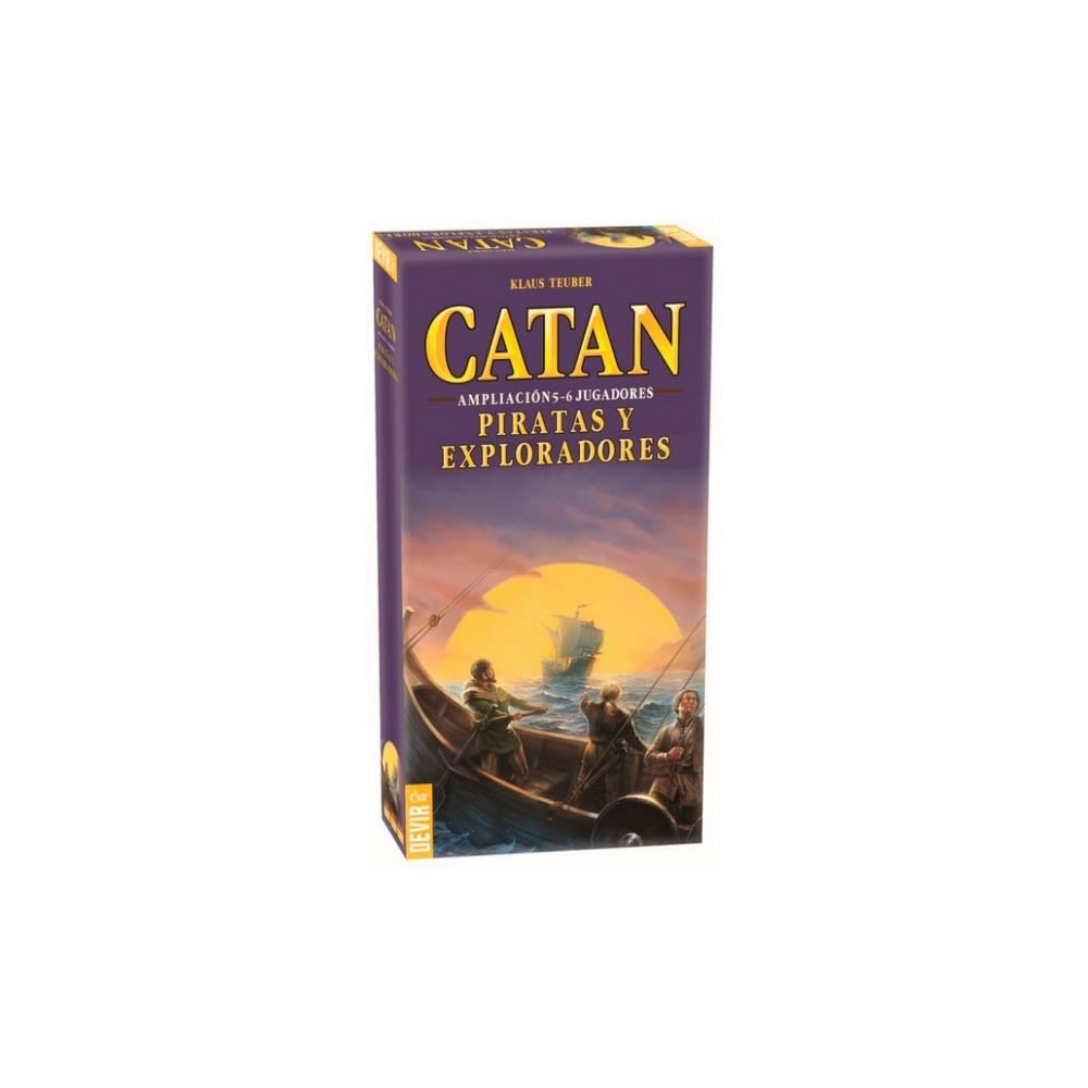 CATAN: AMPLIACION - PIRATAS Y EXPLORADORES (5-6 JUGADORES) (ESPAÑOL)1