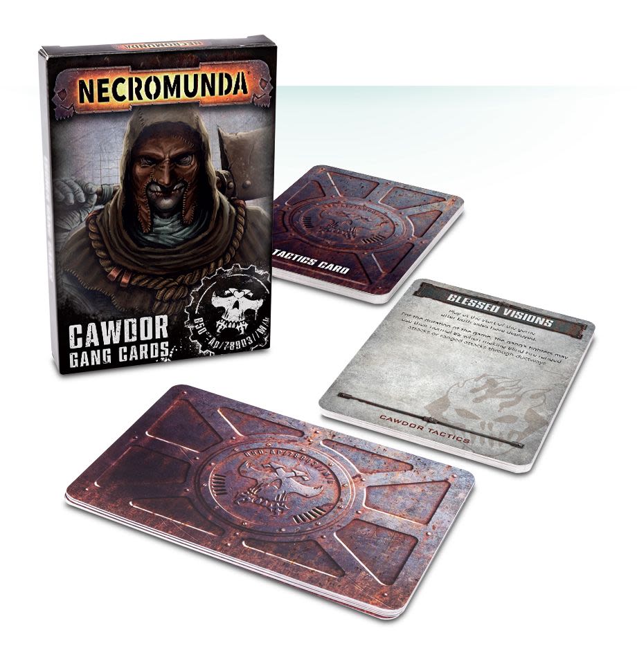 NECROMUNDA: CAWDOR GANG CARDS (INGLES)1