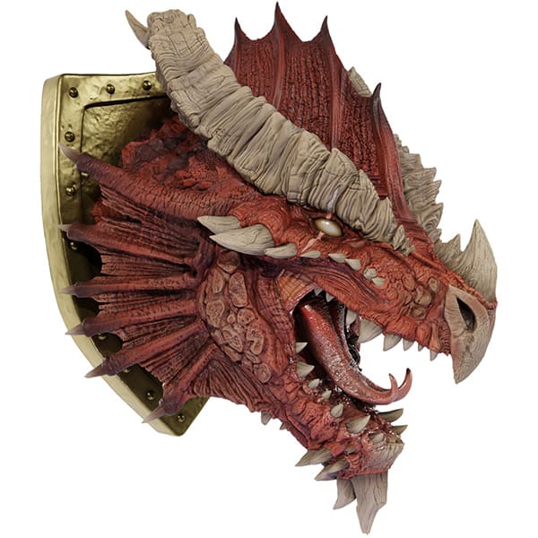 D&D REPLICAS OF THE REALMS: ANCIENT RED DRAGON TROPHY PLAQUE1