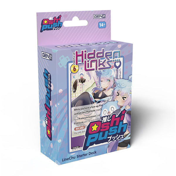 OSHI PUSH TCG: GEN TWO HIDDEN LINKS- STARTER DECK LINECHU1