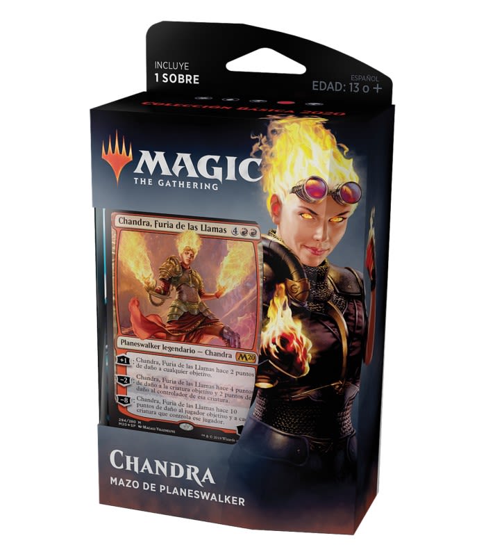 MTG 2020 COLECCION BASICA MAZO DE PLANESWALKER (ESPAÑOL) - CHANDRA1