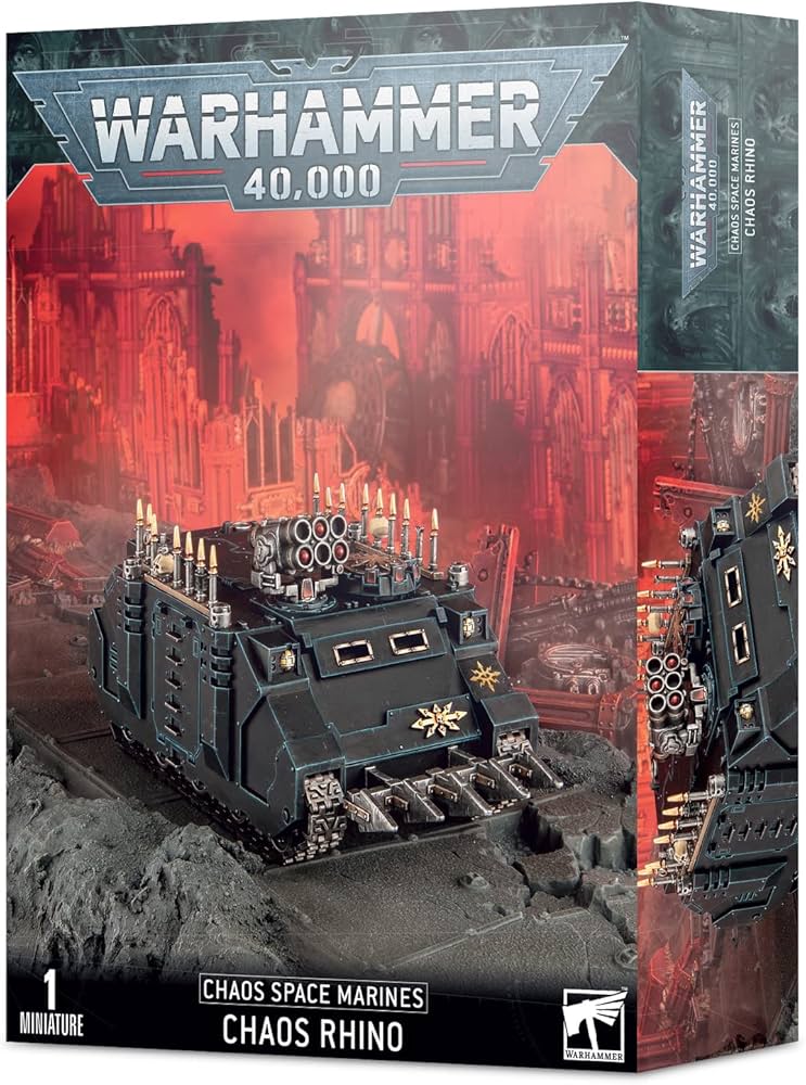 CHAOS SPACE MARINES: RHINO NUEVO ENVASE1