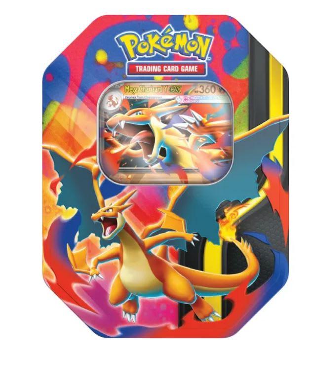 POKEMON TCG: MEGA CHARIZARD Y - TIN CASE1