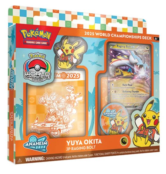 POKEMON TCG: 2025 WORLD CHAMPIONSHIP DECK - YUYA OKITA (JAPAN)1