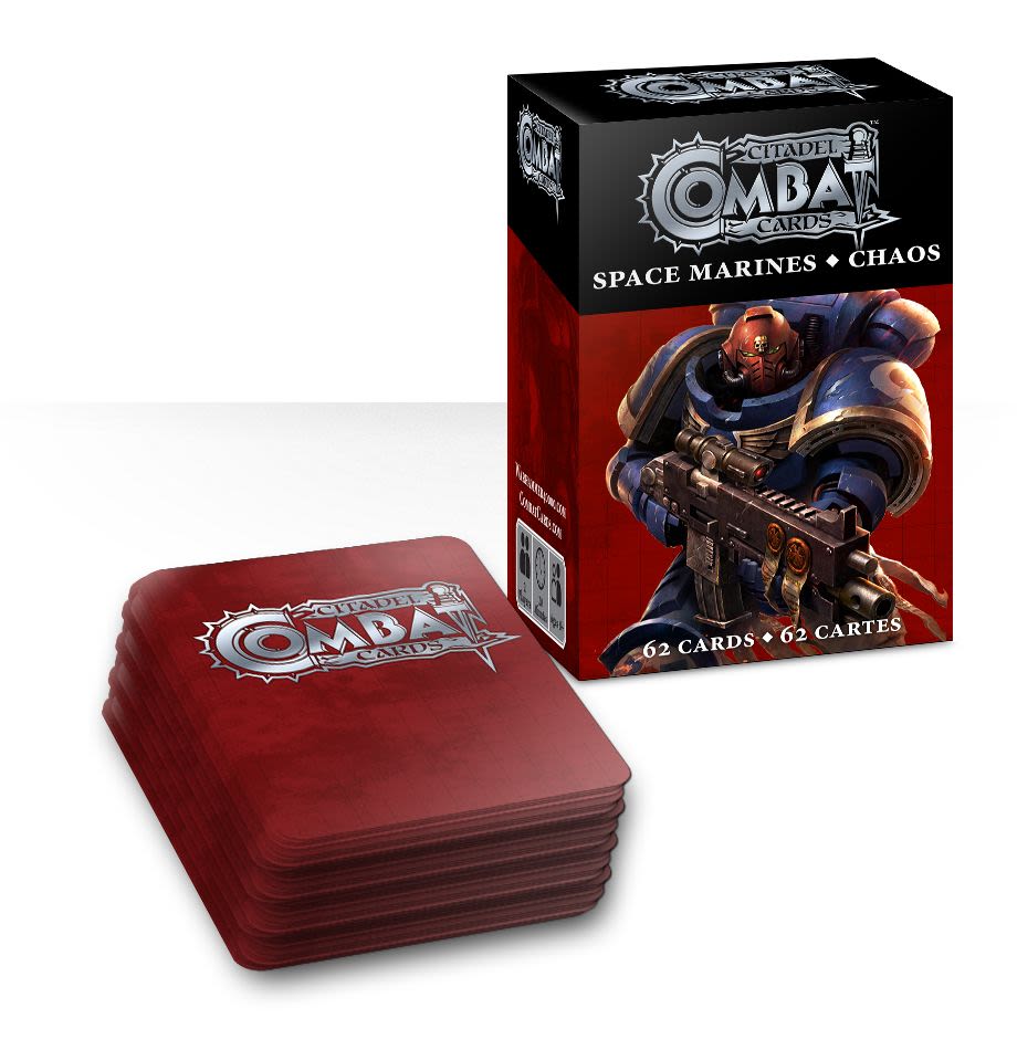 CITADEL COMBAT CARDS: S/MARINES + CHAOS1