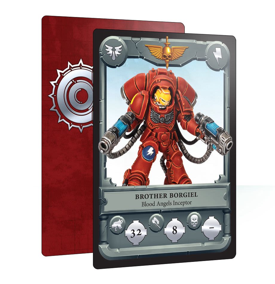 CITADEL COMBAT CARDS S/MARINES + CHAOS Wargaming.cl