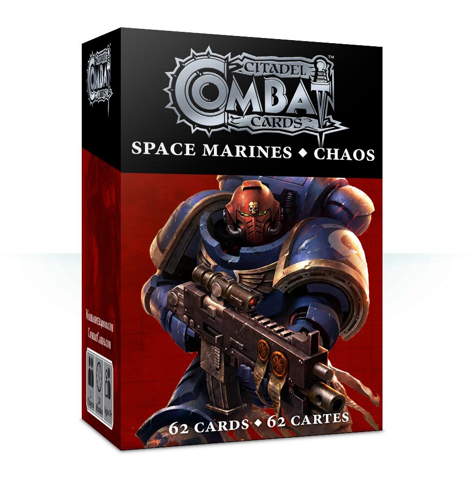 CITADEL COMBAT CARDS: S/MARINES + CHAOS5