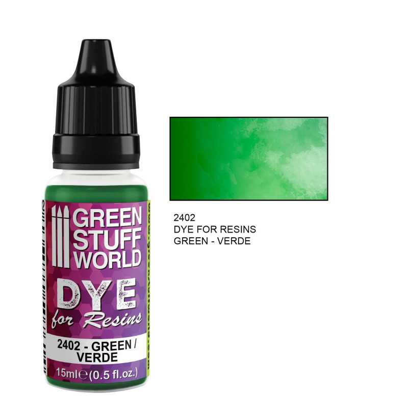 DYE FOR RESINS - GREEN-VERDE 15ML1