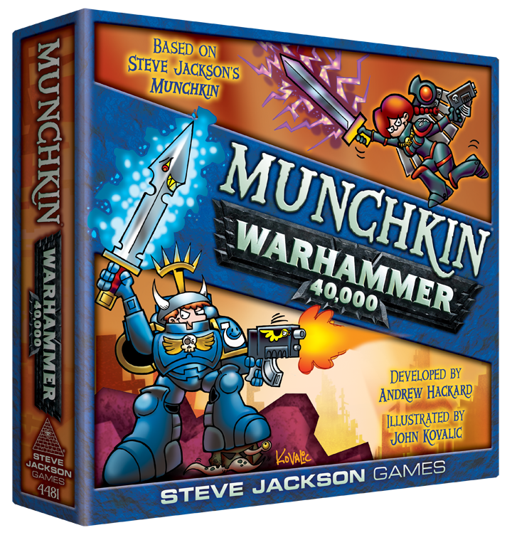 MUNCHKIN: WARHAMMER 40.000 (INGLÉS)1