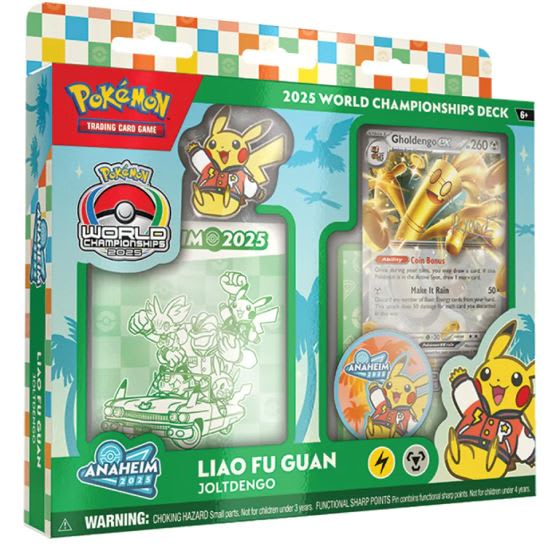 POKEMON TCG: 2025 WORLD CHAMPIONSHIP DECK - LIAO FU GUAN (CHINA)1