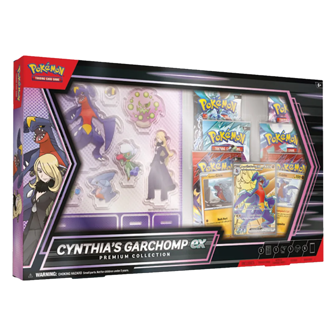 POKEMON TCG: SPANISH  CYNTHIA’S GARCHOMP EX PREMIUM COLLECTION1