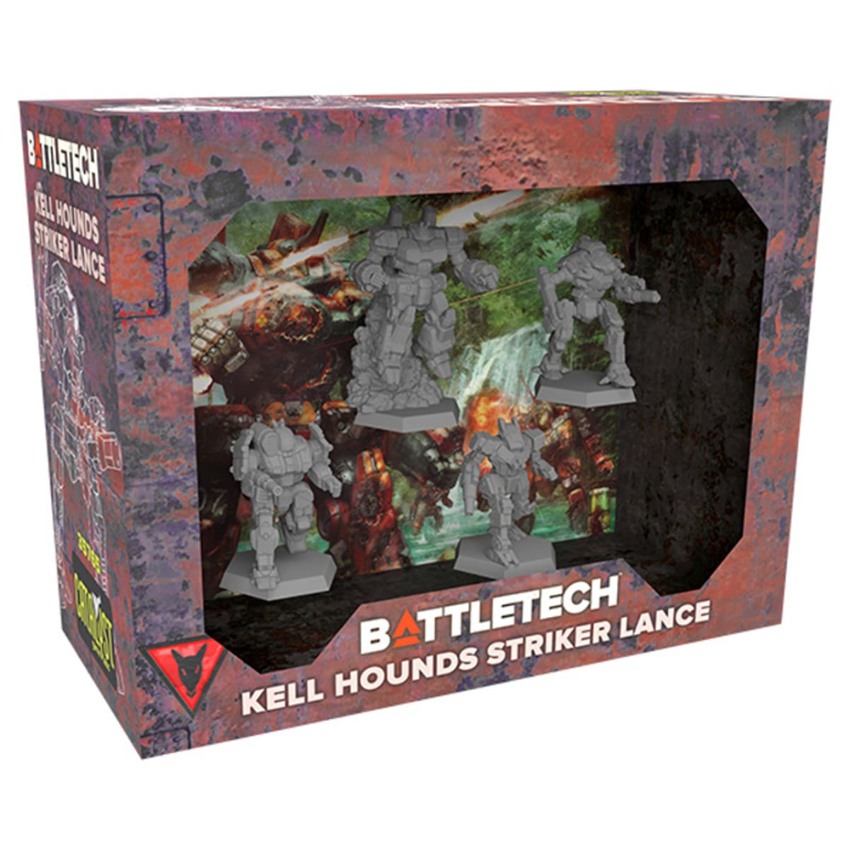 BATTLETECH KELL HOUNDS STRIKER LANCE MINIATURES PACK1