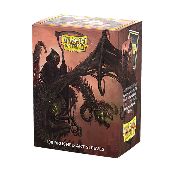 DRAGON SHIELD SLEEVES: STANDARD- BRUSHED HALLOWEEN 2025 ART, LIMITED EDITION (100CT.)1