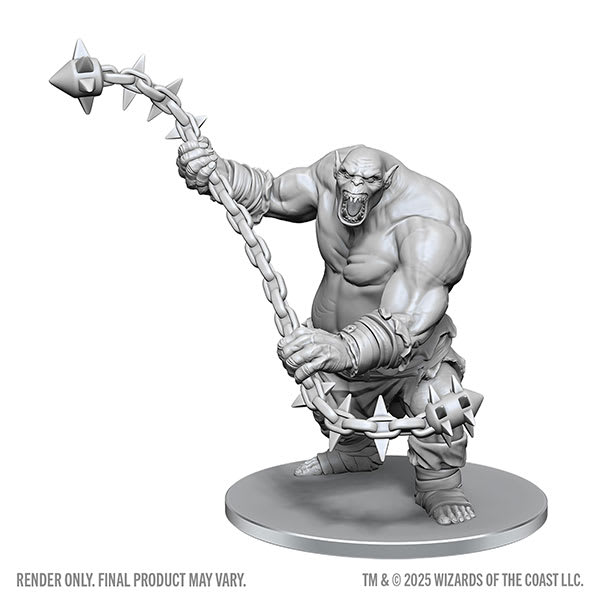 D&D NOLZURS MARVELOUS MINIATURES: UNPAINTED MINIS- WAVE 28- OGRE CHAIN BRUTE1