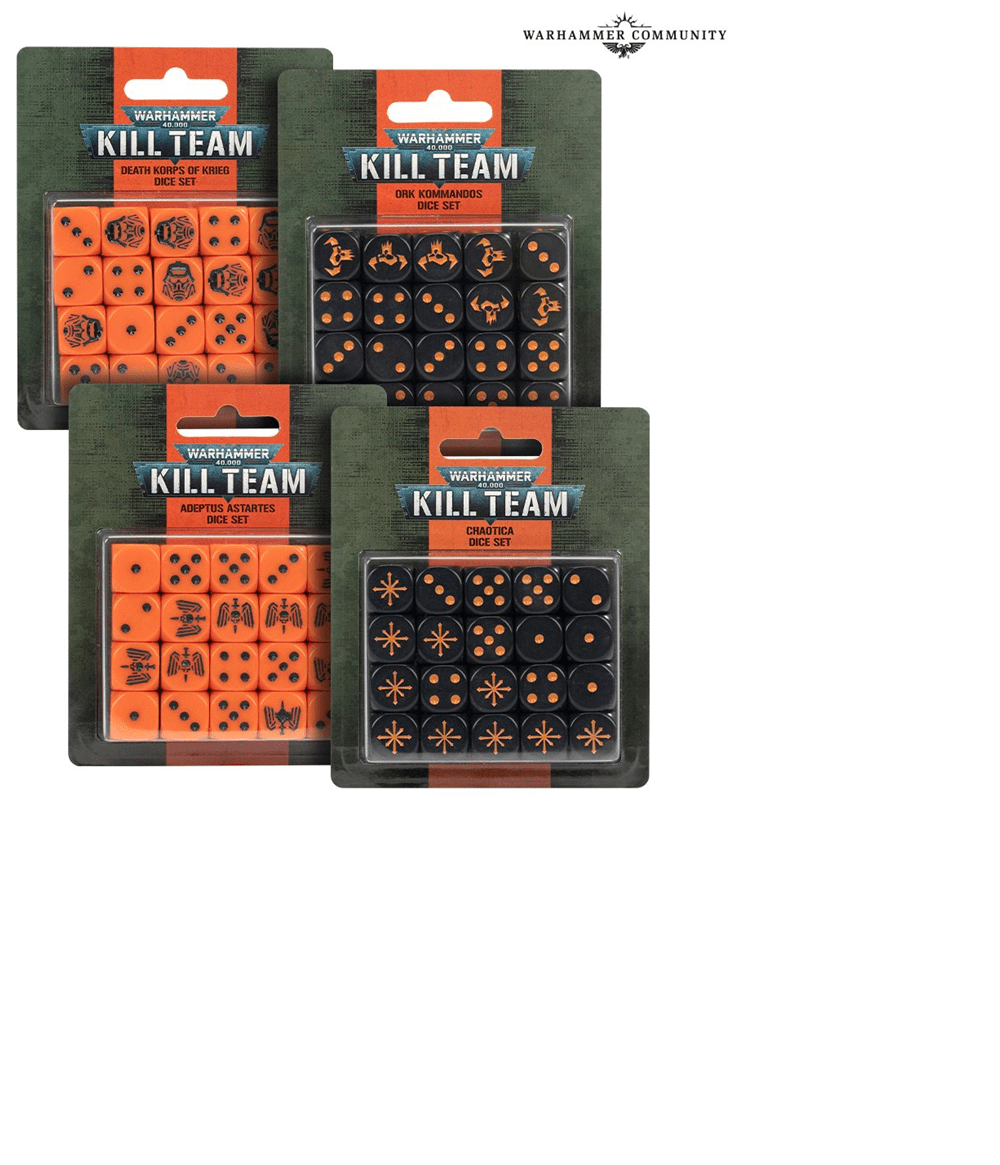 KILL TEAM: ADEPTUS ASTARTES DICE SET1