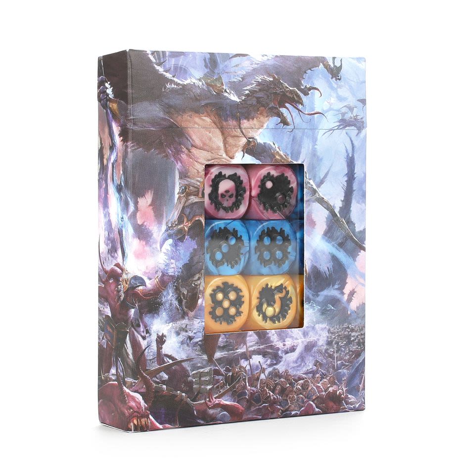 DISCIPLES OF TZEENTCH DICE SET1