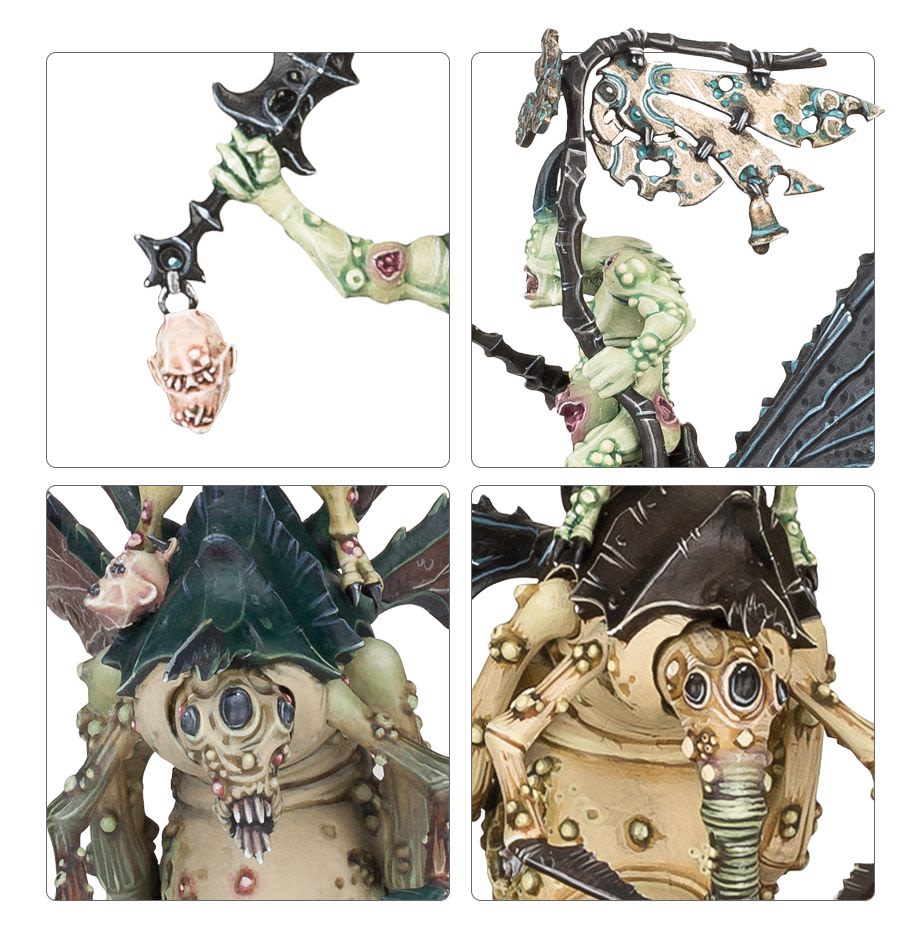 DAEMONS OF NURGLE PLAGUE DRONES4
