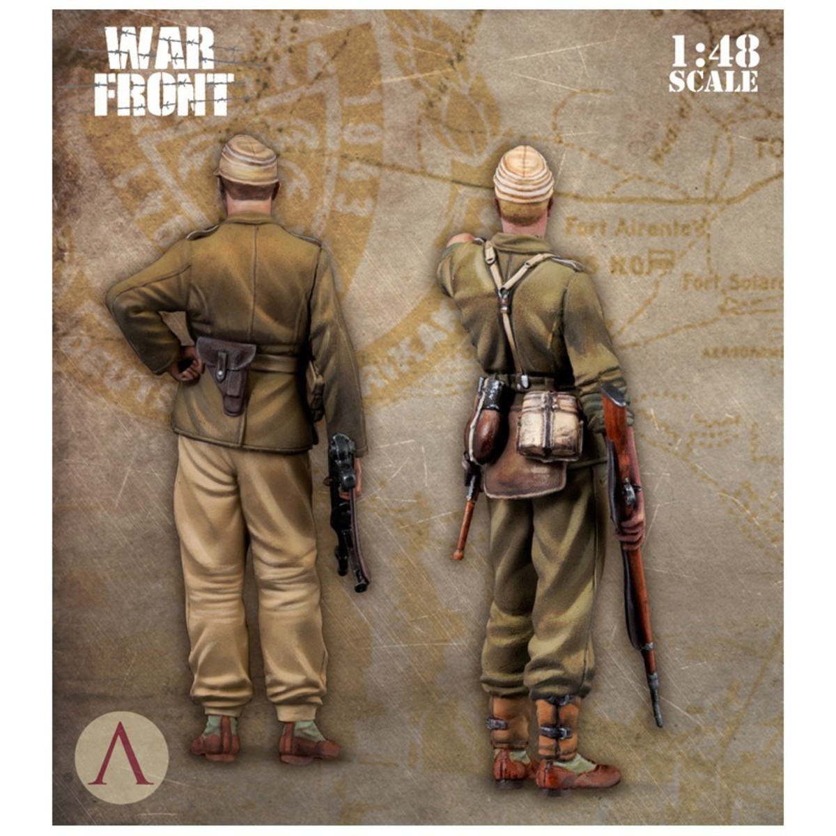 WARFRONT FIGURES 1:48: DAK SOLDIERS4