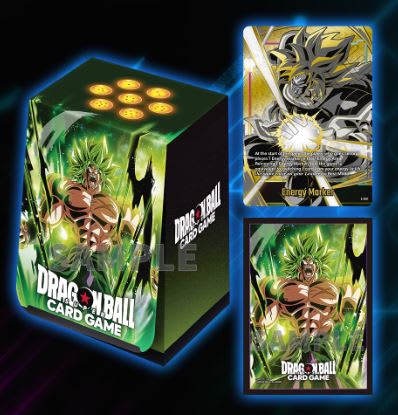 DBS TCG: FUSION WORLD OFFICIAL CARD CASE AND CARD SLEEVES SET 04 -BROLY-1