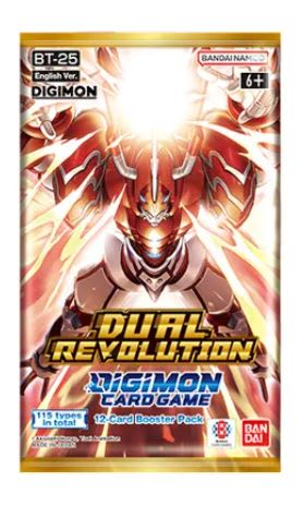 DIGIMON TCG: DUAL REVOLUTION BOOSTER (BT-25)1