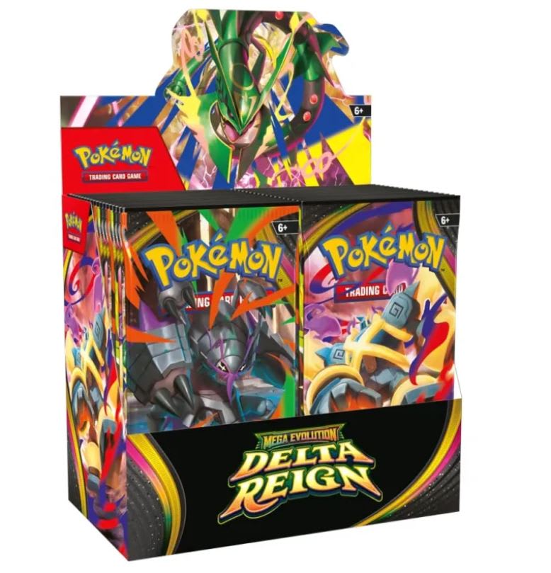 POKEMON TCG: MEGA EVOLUTION 06 DELTA REIGN- BOOSTER DISPLAY1
