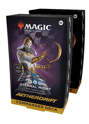 MTG: AETHERDRIFT COMMANDER DECK DISPLAY - ETERNAL NIGHT1
