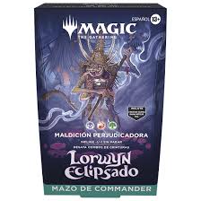 MTG: LORWYN ECLIPSED COMMANDER DECK BLIGHT CURSE- SPANISH1