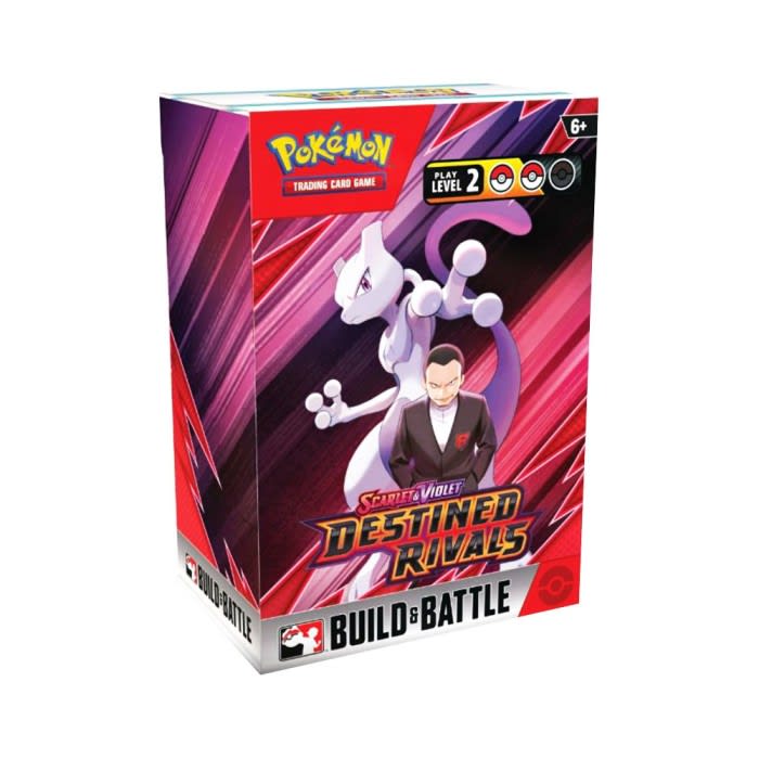 POKEMON TCG: SPANISH SCARLET & VIOLET 10 DESTINED RIVALS- BUILD & BATTLE BOX DISPLAY1