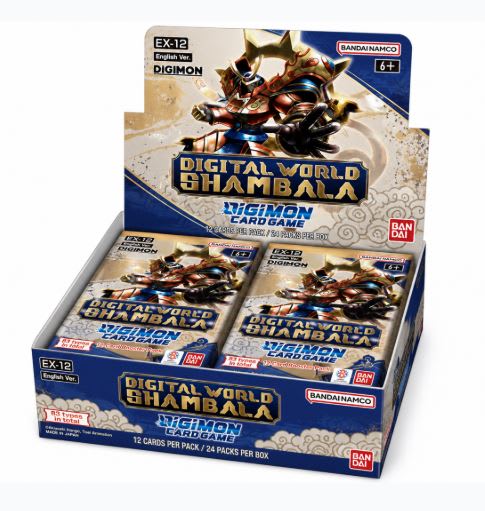 DIGIMON TCG: EXTRA BOOSTER - DIGITAL WORLD SHAMBALA - (EX-12)1