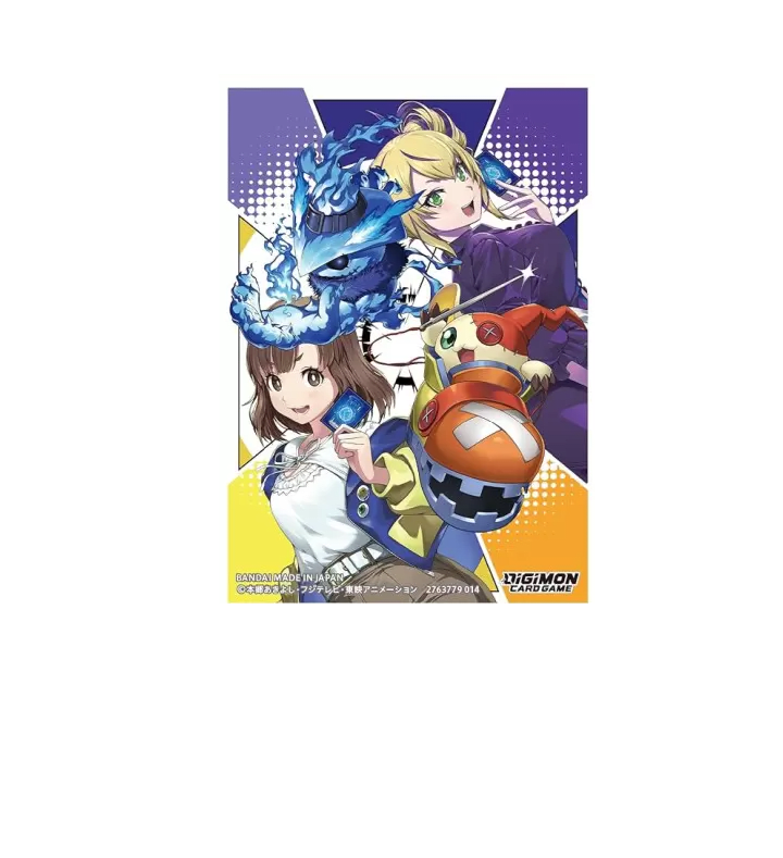 DIGIMON TCG: 2025 OFFICIAL SLEEVES - VERSION 1.0 ARISA & VIOLET SLEEVES1