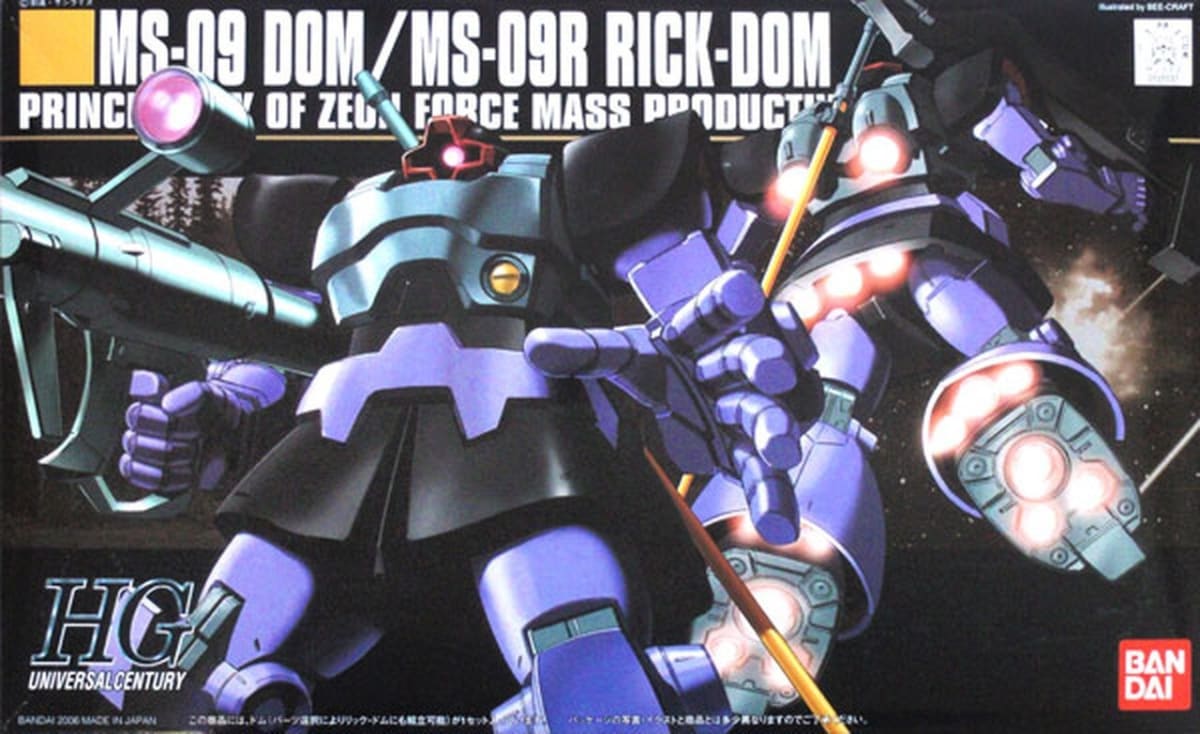 1/144 HGUC DOM/ RICK-DOM1