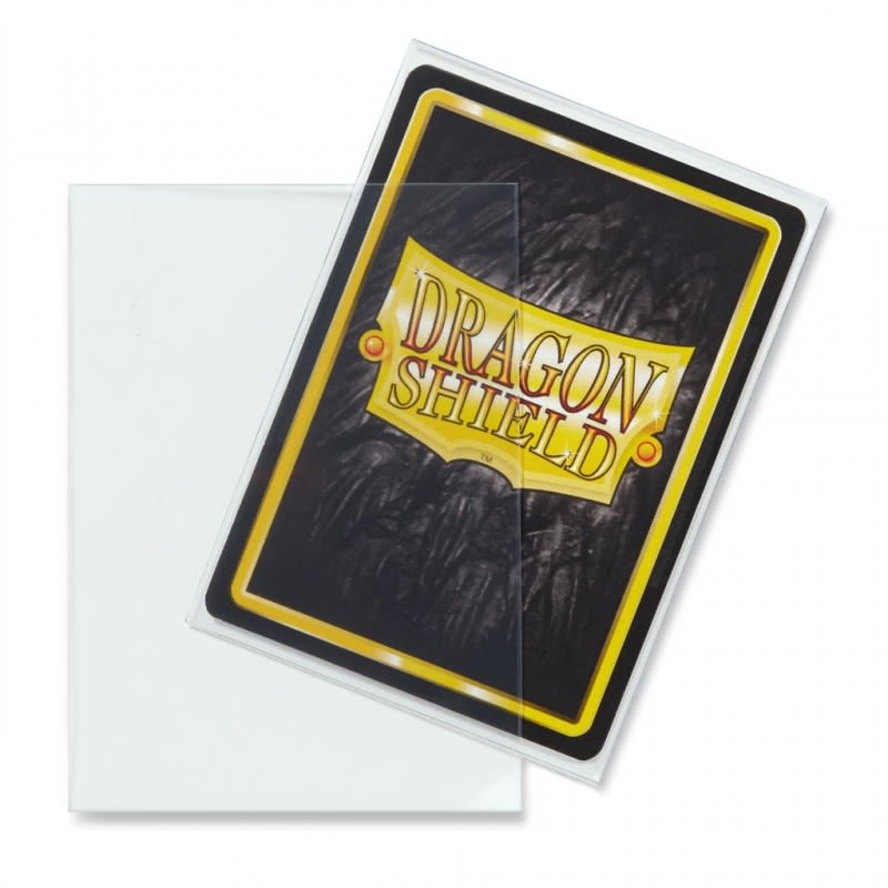 DRAGON SHIELD STANDARD SLEEVES (100) CLEAR CLASSIC2