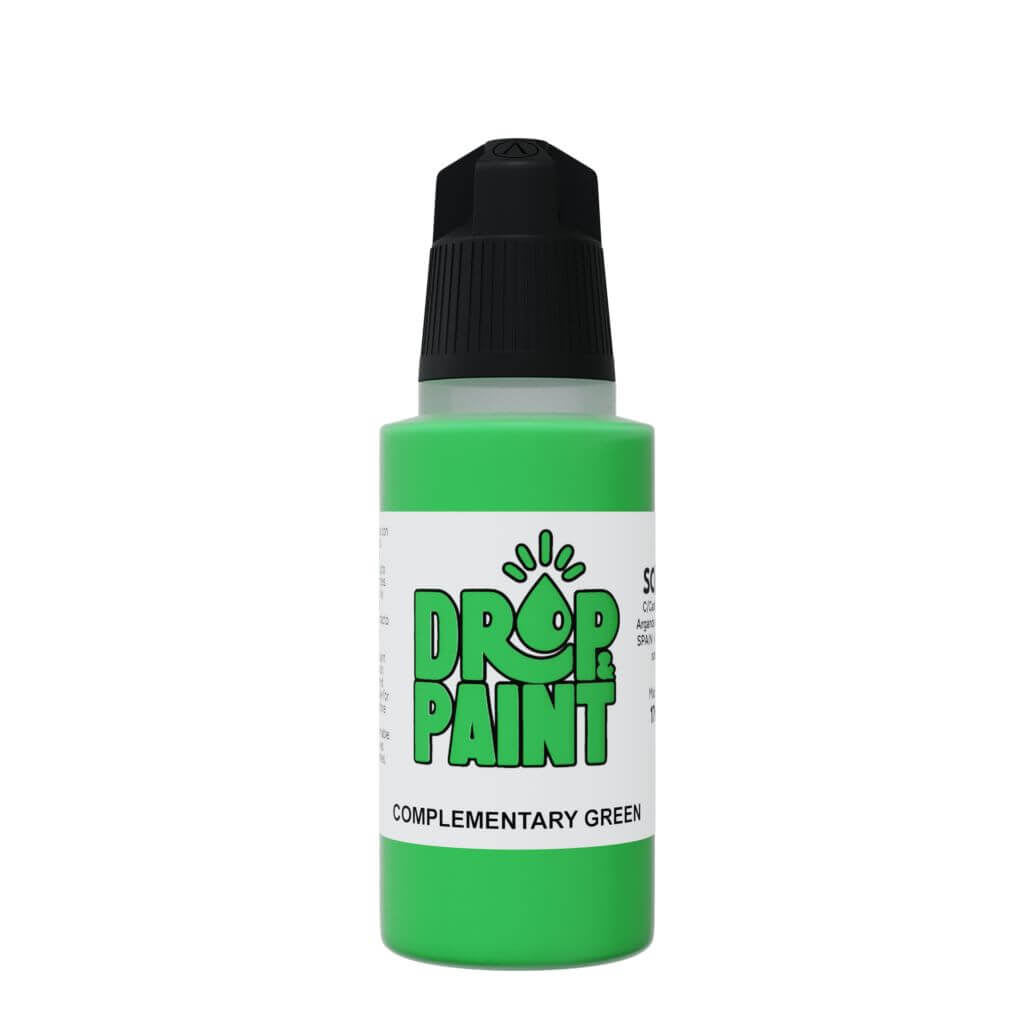 DROP & PAINT - COMPLEMENTARY GREEN1