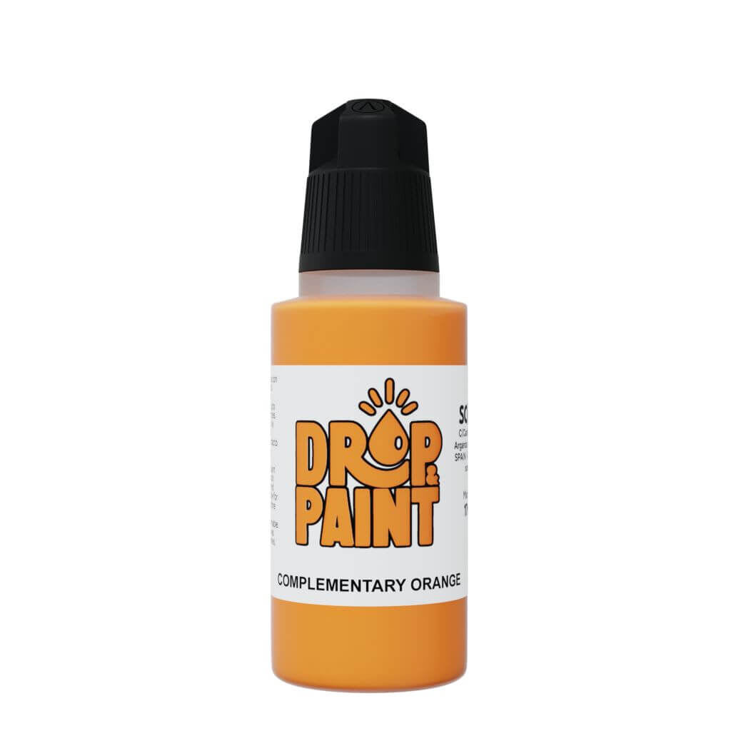 DROP & PAINT - COMPLEMENTARY ORANGE1