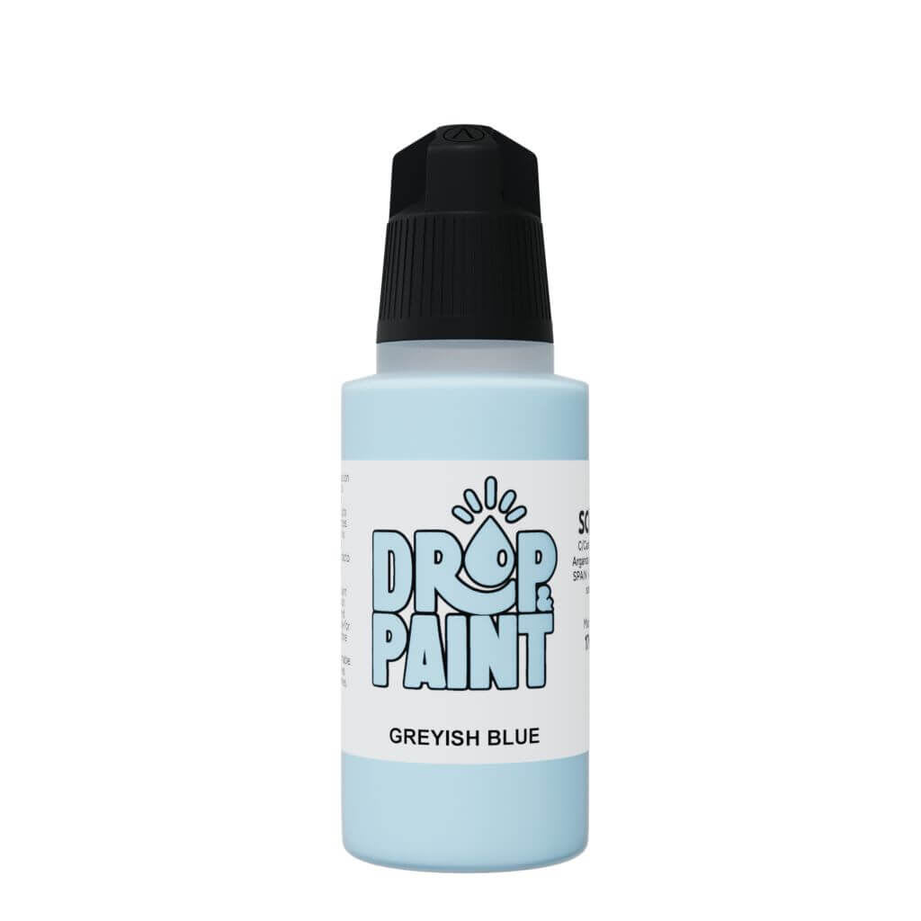 DROP & PAINT - GREYISH BLUE1