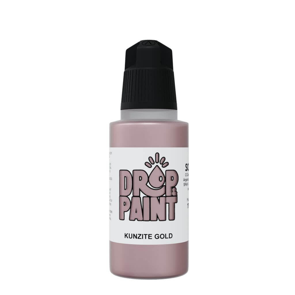 DROP & PAINT - KUNZITE GOLD1
