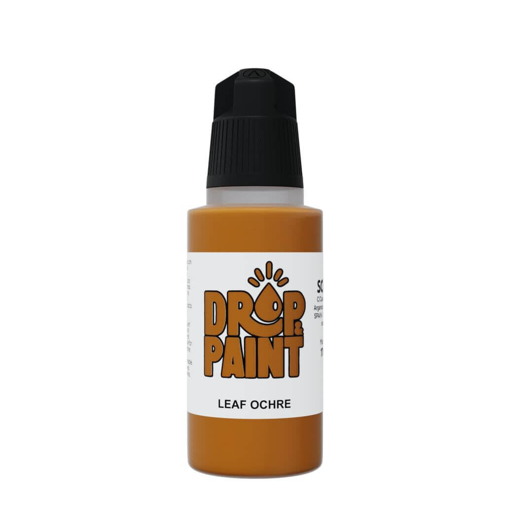 DROP & PAINT - LEAF OCHRE1
