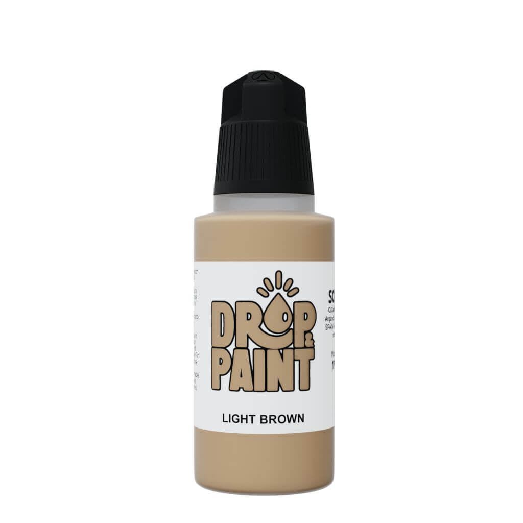 DROP & PAINT - LIGHT BROWN1
