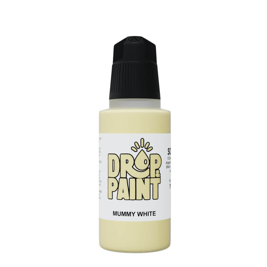 DROP & PAINT - MUMMY WHITE1